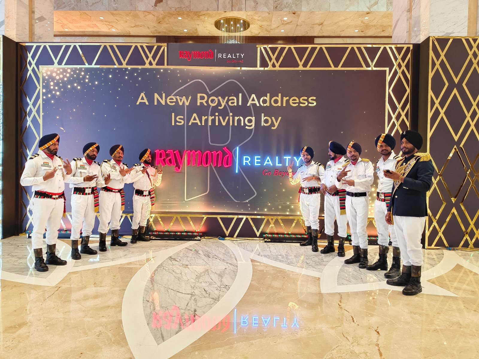Corporate event welcome planning